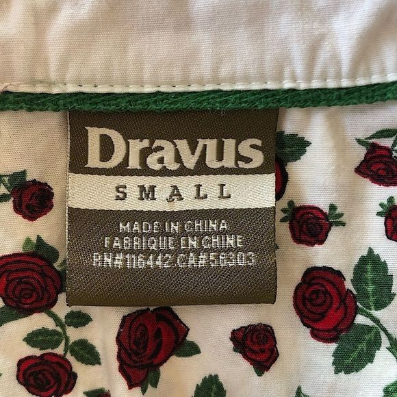 Dravus Landon Floral Short Sleeve Shirt, sz S - Picture 10 of 12